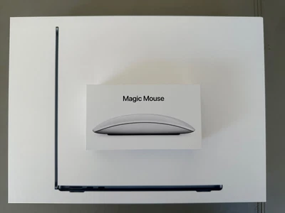 £1716 • Buy M2 MacBook Air 24GB RAM 2TB SSD 8/10 CORE - MIDNIGHT + LOGIC PRO + MAGIC MOUSE