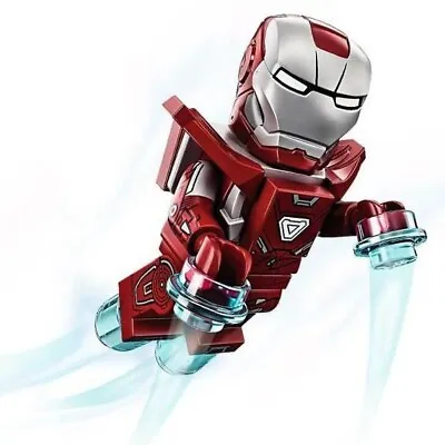 LEGO Marvel - Iron Man Silver Centurion Minifigure - From Promo Polybag #5002946 • $199