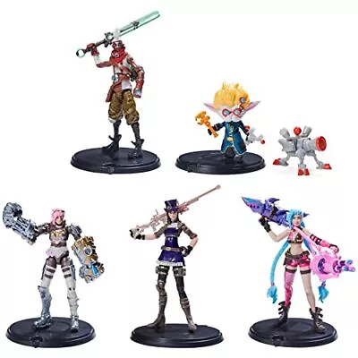 $11.62 • Buy League Of Legends Dual Cities Pack W/ Exclusive Jinx Heimerdinger Vi Caitlyn