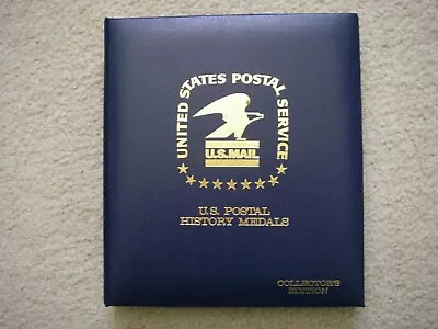 USPS POSTAL History MEDALLIONS: 30 MEDALS/COINS In ALBUM; 29 OZ Of PURE SILVER! • $815