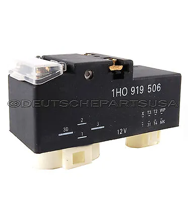 Vw Passat Golf Jetta Corrado Fan Control Unit Relay Module 1h0 919 506 1h0919506 • $35.19