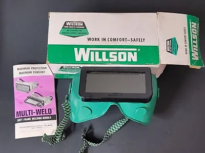 Vintage Willson Weld Goggles Cw34                               (new Old Stock) • $29.99