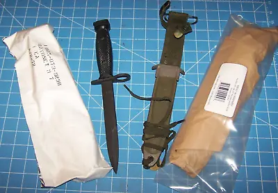 Vintage Knife M7BOC Imperial Vietnam War Bayonet & M8A1 Scabbard USMC • $139.90