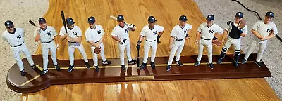 $370 • Buy Danbury Mint 1998 New York Yankees Team 10 Figure Set Jeter Posada Bernie Joe