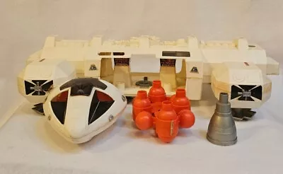 Vintage 1976 Mattel SPACE 1999 EAGLE 1 TRANSPORTER W/ Figure - Not Complete • $247.50