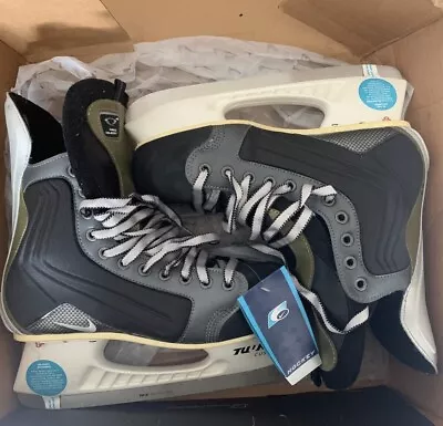 Nike Quest Zoom Air Size 10D SR Ice Hockey Skates Adult Mens DEADSTOCK NIB • $375