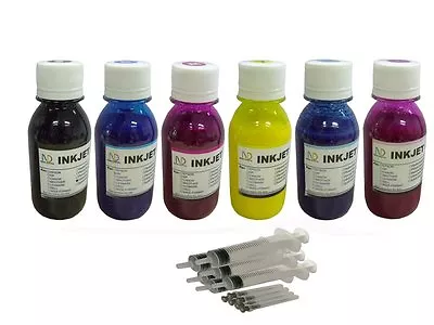 6x100ml ND® Pigmented Sublimation Ink For Epson 77 78 79 RX595 R380 RX680 R280  • $39.99