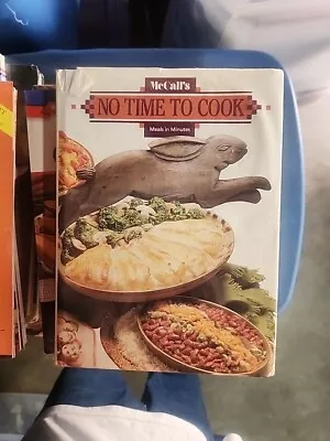 McCall's No Time To Cook Meals In Minutes By Cooking School Elaine P. Wonsavage • $0.99