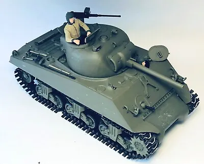 £29.99 • Buy Pre-Built & Painted Tamiya WW2 US Army Sherman M4 Tank Model Scale 1:48  --