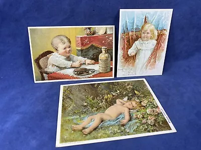 3 C.1890 Victorian Trade Cards MELLIN'S Children FOOD  For Infants & Invalids  • $26