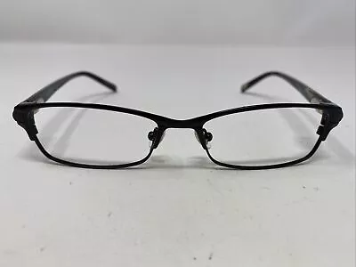 Jones New York Eyeglasses Frame J463 BLACK 53-16-135 Full Rim Metal XO78 • $50