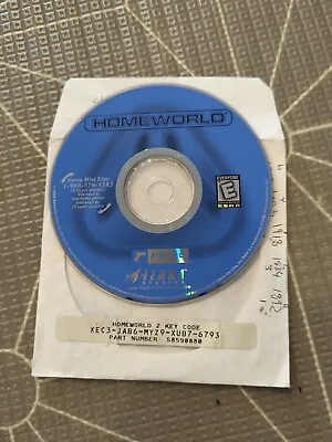 Home World Vintage 99 Real Time Strategy PC CD-ROM Retro Game- Sierra- No Cover • $10