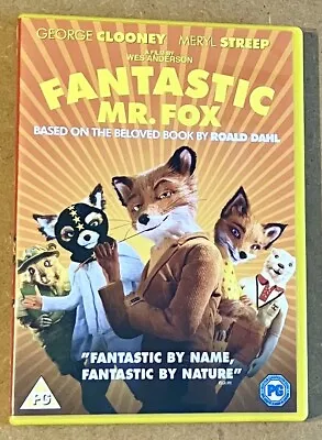 Fantastic Mr. Fox DVD (2012) George Clooney & Meryl Streep. In VGC. • £2.45