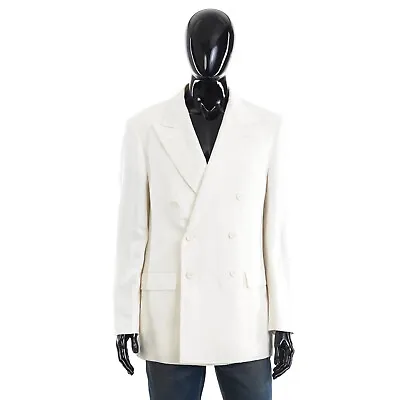 LORO PIANA 3790$ White Milano Jacket • $2389.50