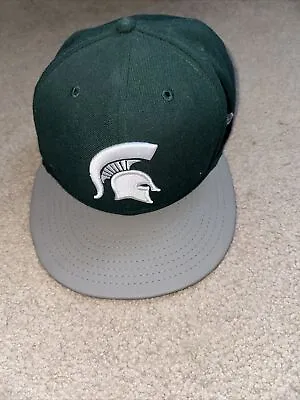 Men’s New Era 59fifty Michigan State Spartans Fitted Cap 7 1/2 • $10