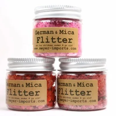 Mica Flakes Set Of 3-Pinks And Reds- The Professionals Choice - 311-M-0710 • $18.95