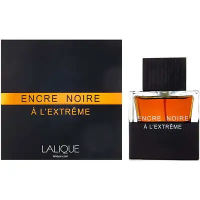 Encre Noire A L'Extreme By Lalique 3.3 Oz Eau De Parfum Spray For Men *NIB • $30.09