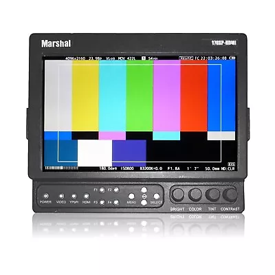 Marshall Electronics LCD70XP-HDMI 7  LCD Monitor With Power Supply • $65