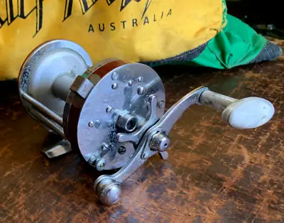 Vintage Pflueger Sea King No.2288 Bait Caster Fishing Reel. Made In USA 1960s • $76.50