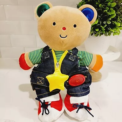 Melissa & Doug K's Kids Teddy Wear Bear Baby Toy Learn To Dress Educational Toy  • $10