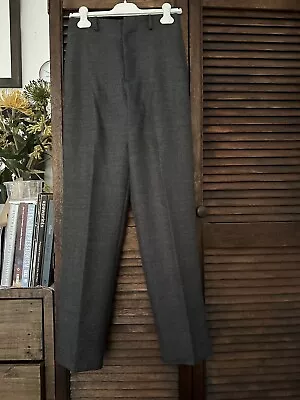 Bassike Grey Wool Trousers Size 0 New And Unworn  • $50