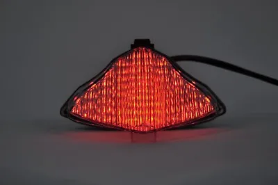 Brake Tail Light LED Smoke With Integrated Turn Signal For Yamaha  2004-2006 R1 • $58.45