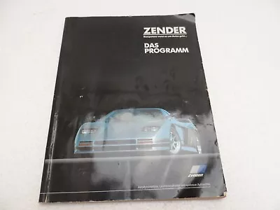 Zender Catalogue 1990 Alfa BMW Mercedes VW Ford Audi Very Rare! • $31.57