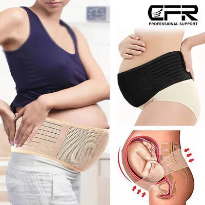 MATERNITY BAND Abdomen Back Hips Pelvis Support Belt Pregnancy Tummy Belly Brace • $14.99