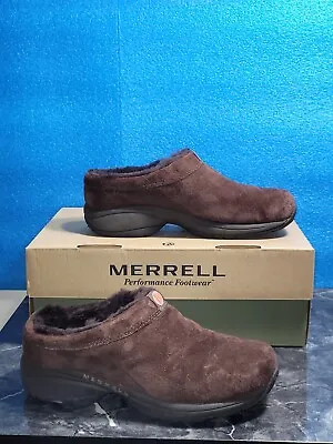 Merrell Primo Chill Slide Women's US 7.5 M EU 38 Sheepskin Suede Chocolate.OBO  • $35