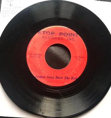 £15.99 • Buy WALLY BROWN 'JOSHUA SEND BACK THE ROD' VG/- 1975 Ja STOP POINT. ROOTS REGGAE