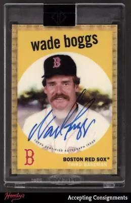 2023 Topps Transcendent 1959 Superfractor Autograph Wade Boggs AUTO 1/1 Red Sox • $200.50