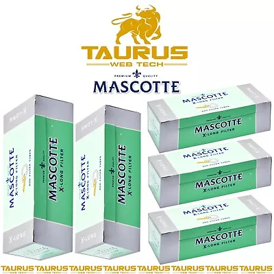 £29.95 • Buy 4000 X MASCOTTE By BULL BRAND XL Filter TUBES Tips Smoking Cigarette Tobacco UK