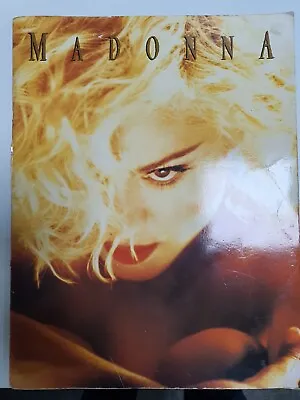 MADONNA 1990 Blond Ambition Tour Concert Programm (RARE For Ebay UK) • £35