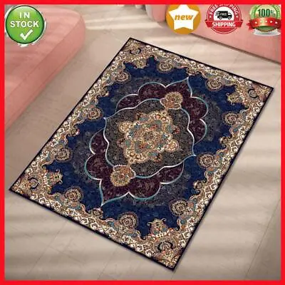 Persian Prayer Mat Non-Slip Boho Hallway Carpets For Muslim Decor (50*80cm) • $19.06