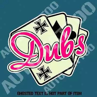 Air Cooled Dubs Decal Sticker Vdub Dub Retro Hot Rod Rat Rod Vintage Stickers • $3.54