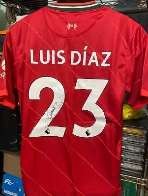 $250 • Buy Luis Diaz Signed Jersey