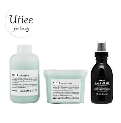 Davines MELU Set - Shampoo Conditioner Plus All In One Milk (250ml/ 250ml /135m • $95