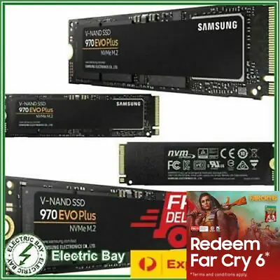 $109 • Buy Samsung 970 EVO Plus 250GB 500GB 1TB 2TB SSD Internal Solid State Drive M.2 NVMe