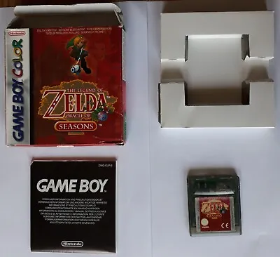 The Legend Of Zelda Oracle Of Seasons - Boxed Manual Missing - PAL • £79.99