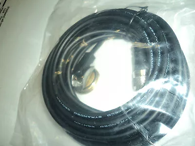 NMO 3/8  - 3/4  Hole Mount 17' Cable Mini UHF Motorola Connector For Thick Roofs • $20.99