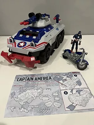 Captain America The First Avenger STRIKEFIRE TRANSPORT Hasbro 2010 - COMPLETE • $39.95
