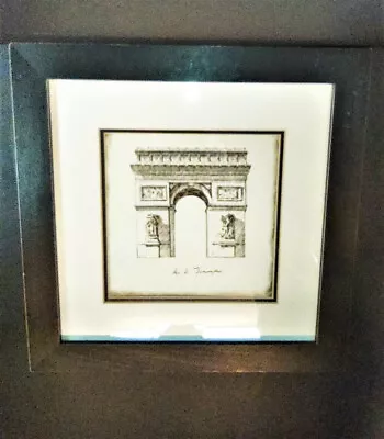 Marco Fabiano Art In Motion Arc De Triomphe 14  X 16  Framed Print Romanesque • $29.95