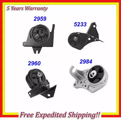 2000 For Chrysler Voyager 3.0/ 3.3L Engine Motor & Trans Mount Set 4PCS. M833 • $78.85