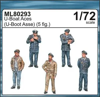 CMK Maritime Line ML80293 1:72 U-boat Aces (5 Figs.) • £11.52