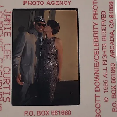 1996 Jamie Lee Curtis & Laurence Fishburne MTV Movie Awards Transparency Slide • $12.99