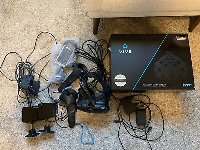 HTC Vive VR Headset Complete Set Full Kit System Virtual Reality • $225