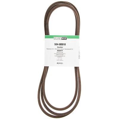 $17.95 • Buy SureFit Deck Drive Belt For Hustler 602077 54  Cut Z-4 Mid-Mount 52  Cut X-One
