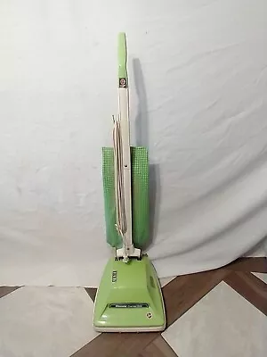 Vintage Lime Green Hoover U4101 Convertible Upright Vacuum FREESHIP • $165