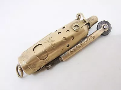 Vintage 1920's IMCO Ifa 1000 Brass Storm Lighter Austrian Patent No.105107 • £75