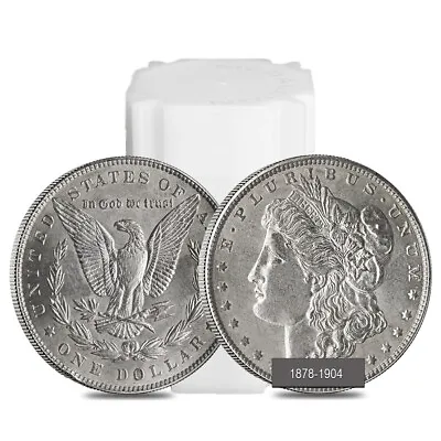 Roll Of 20 - 1878-1904 Morgan Silver Dollar AU (Random Year) • $871.51